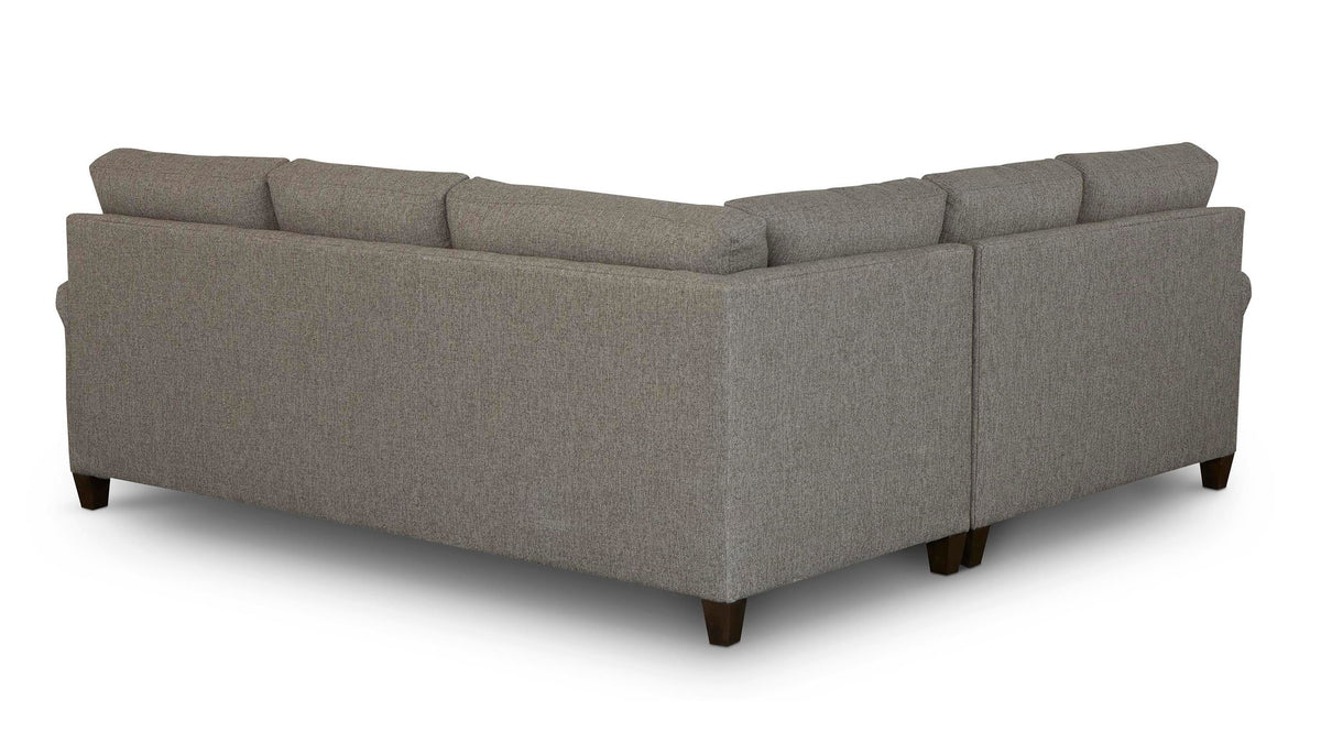 Spencer Roll Arm L-Shaped Sectional