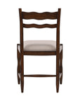 Josephine - Side Chair (Set of 2) - Dark Brown / Beige