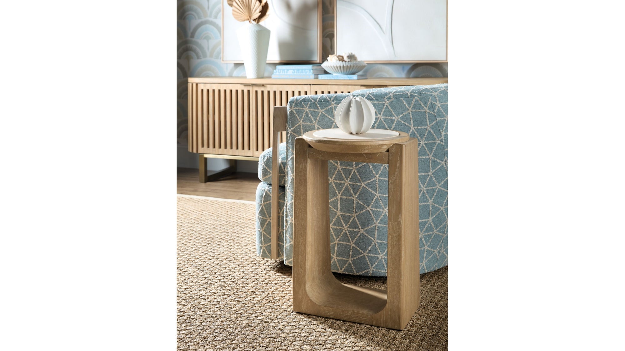 Commerce And Market - Helena Spot Table - Light Brown