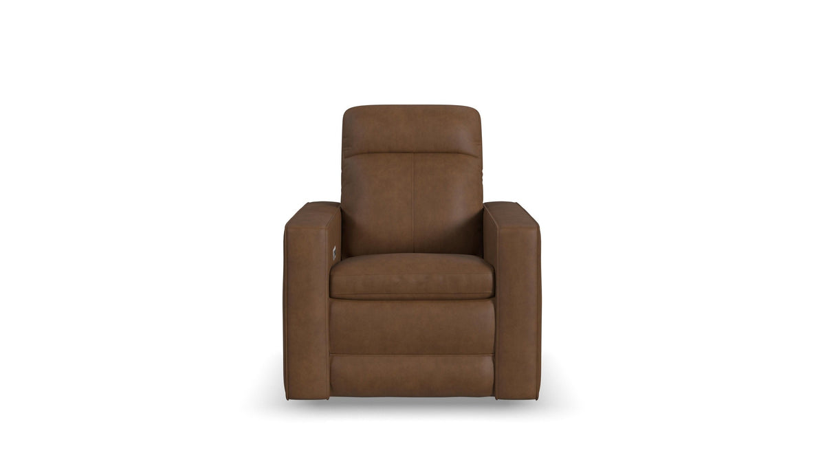 Dutch - Power Swivel Gliding Recliner With Power Headrest, Lumbar, Heat &amp; Massage