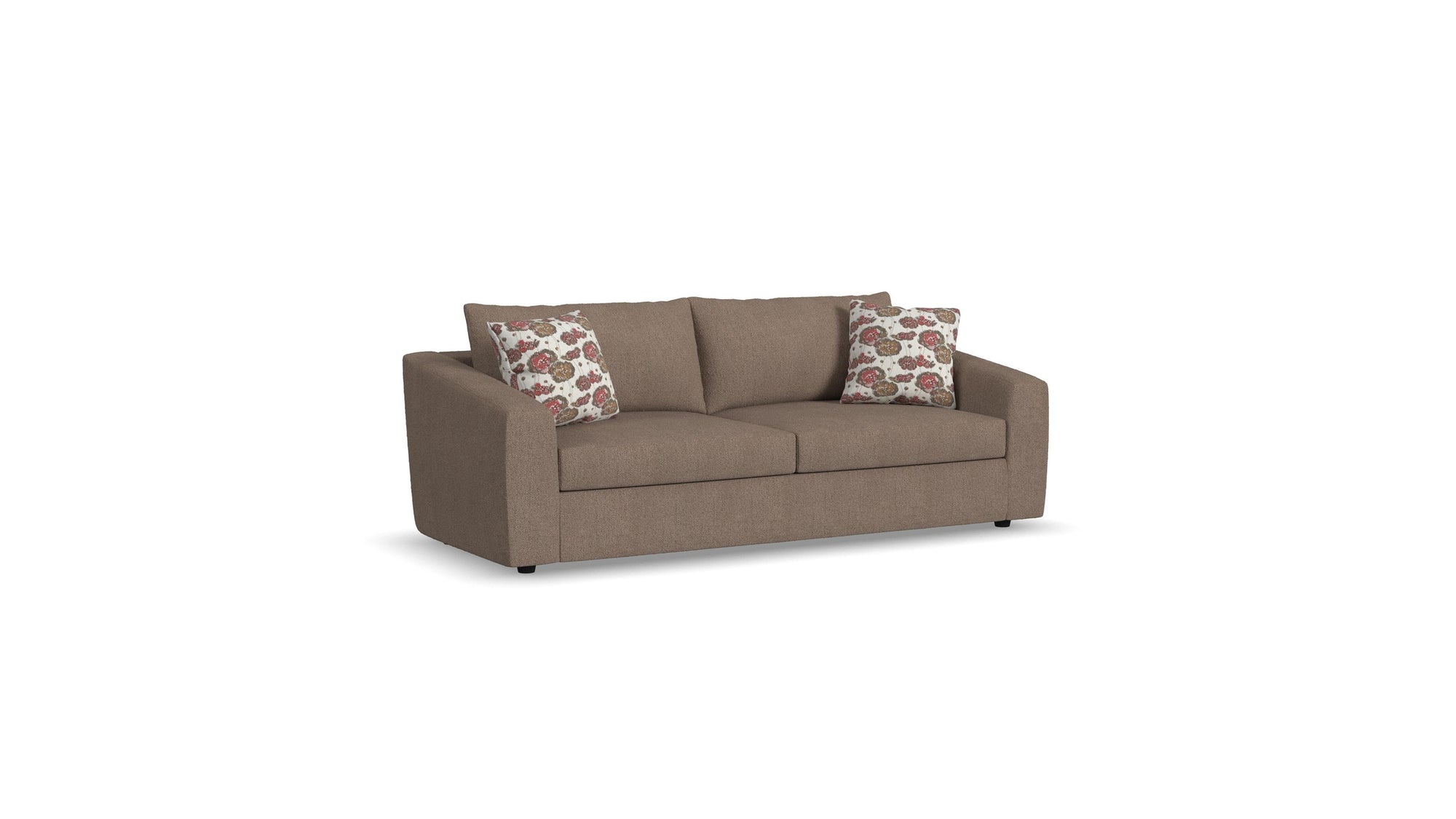 Chevy - Leather Sofa - Brown