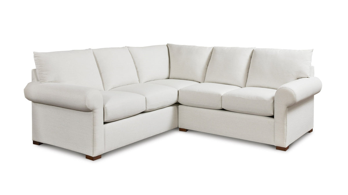 Hanover Roll Arm L-Shaped Sectional