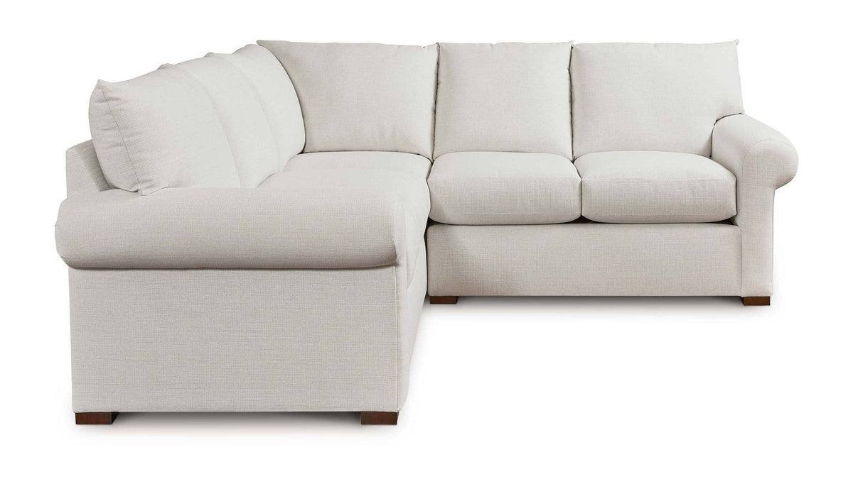 Hanover Roll Arm L-Shaped Sectional