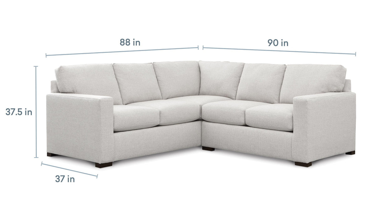Anson Track Arm L-Shaped Sectional