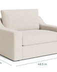 Blake Slope Arm Chair and a Half