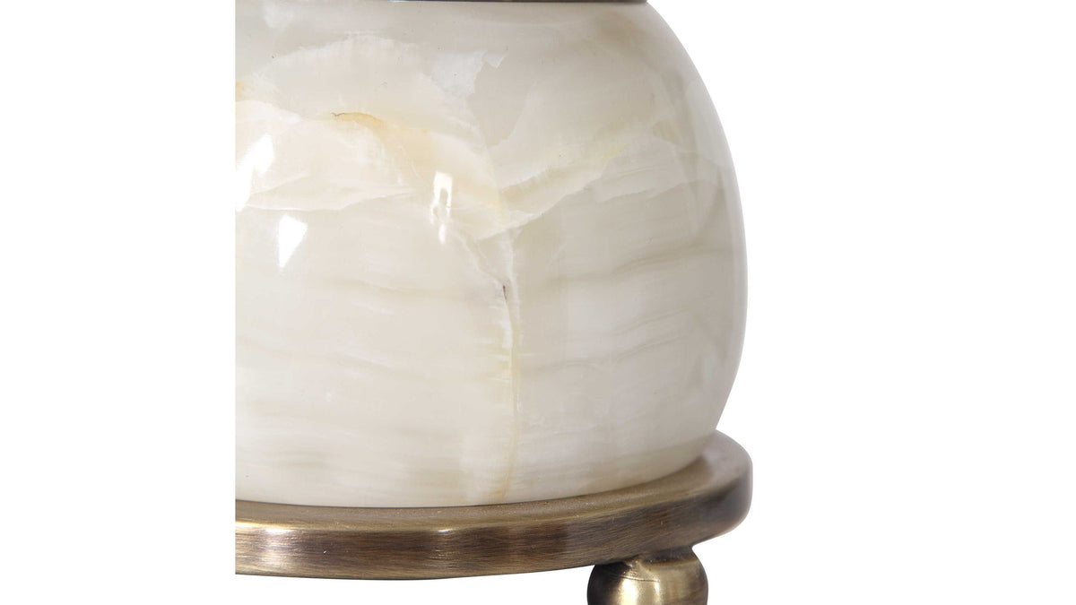 Natania - Plated Buffet Lamp - Brass