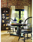 Sanctuary - 2-Door Thin Display Cabinet - Ebony