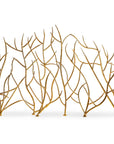 Gold Branches - Decorative Fireplace Screen - Gold