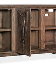 Commerce And Market - Safari Credenza - Dark Brown