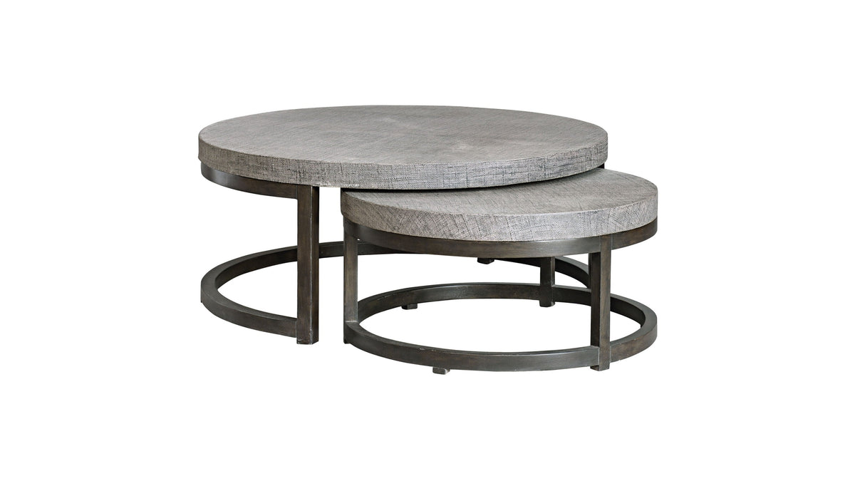 Aiyara - Nesting Tables (Set of 2) - Gray