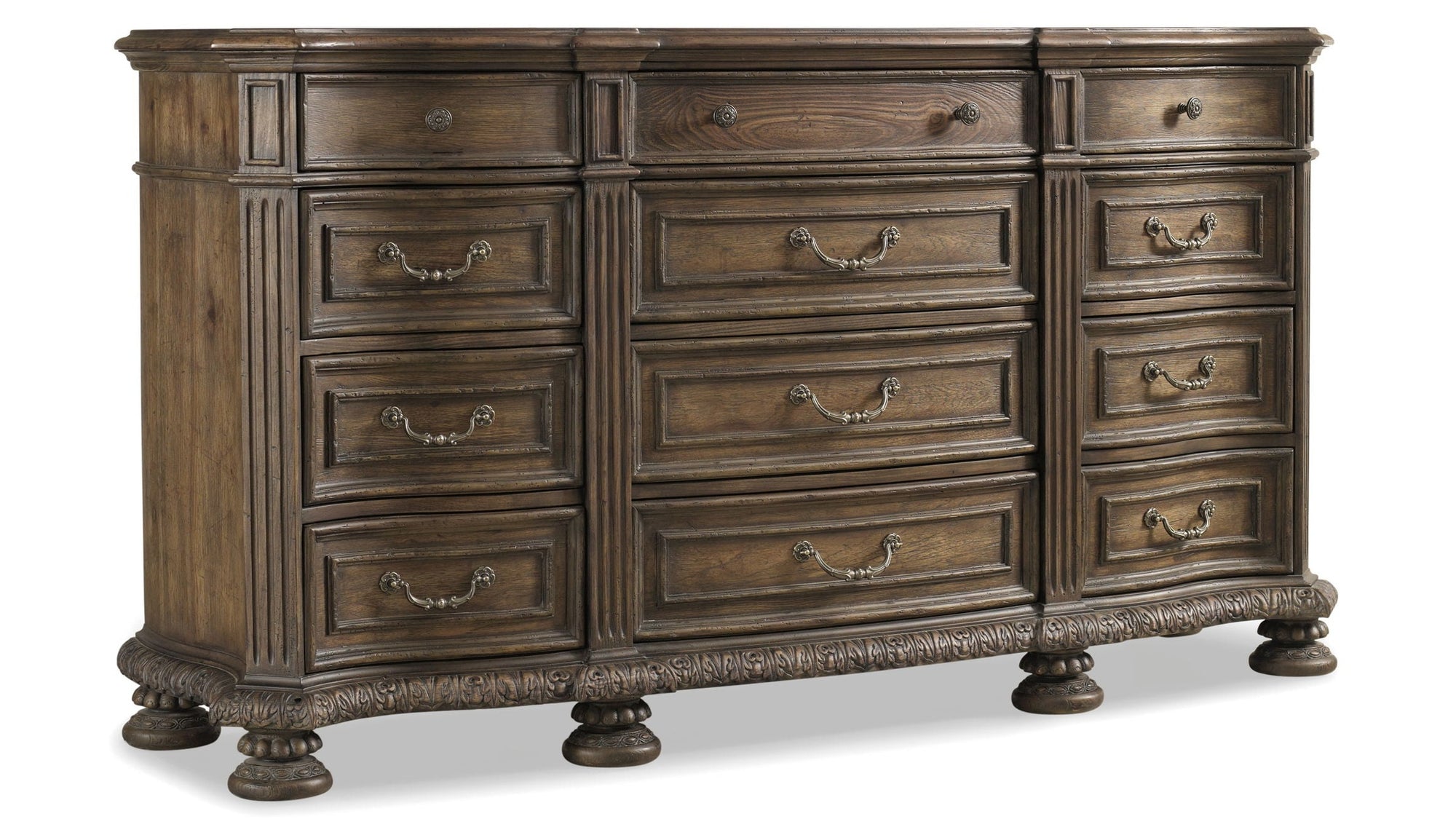Rhapsody - 12-Drawer Dresser - Dark Brown