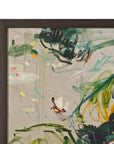 Morning Reflections Framed Print - Green