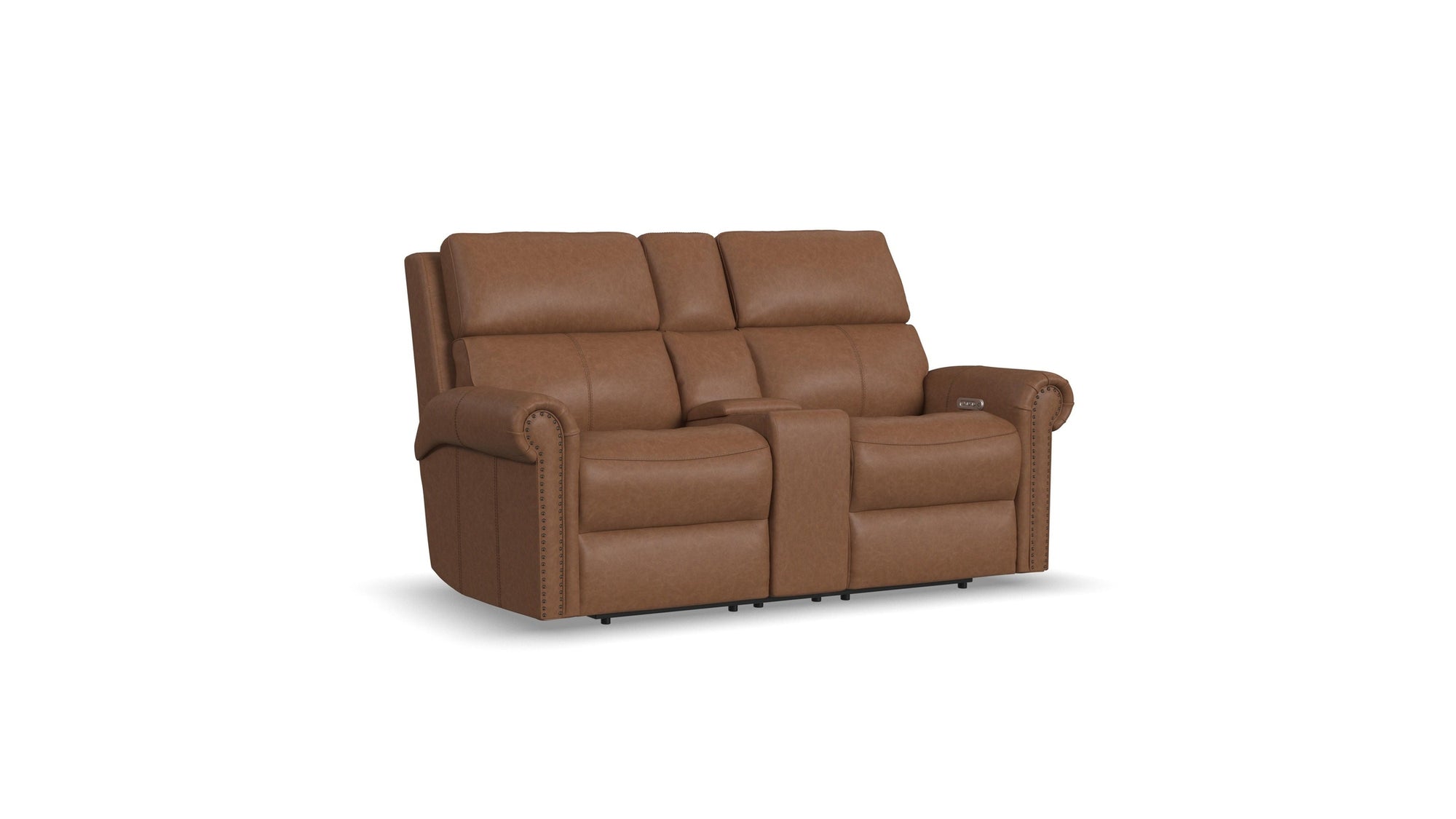 Bernard - Loveseat With Nailhead Trim