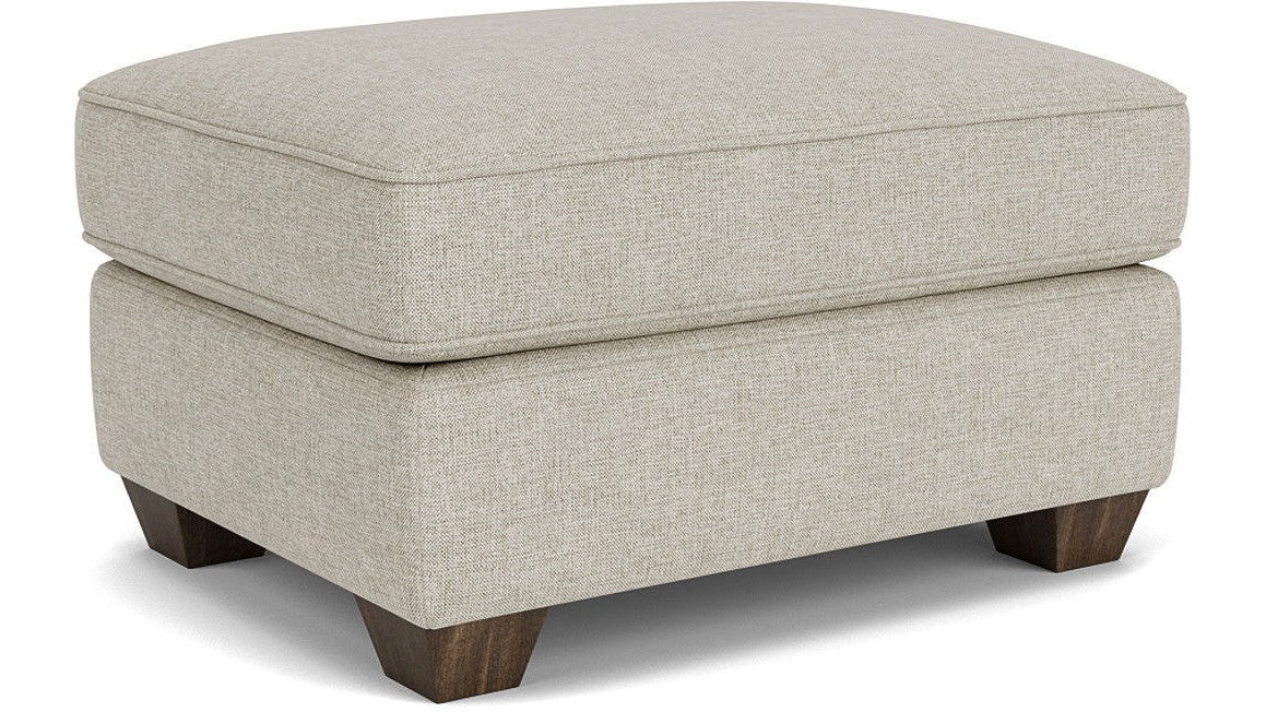 Carson - Ottoman, Heavy Thread Stitching