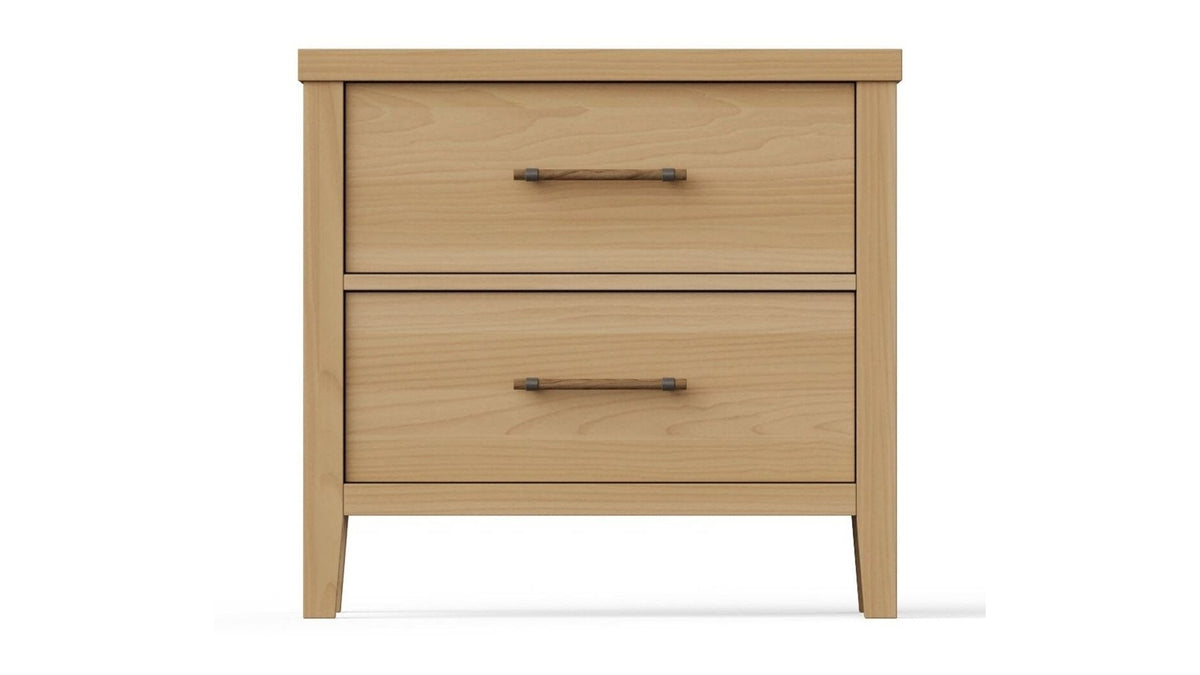 Pure Maple - 2 Drawer Nightstand