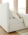 Madison Upholstered Platform Bed 48" High