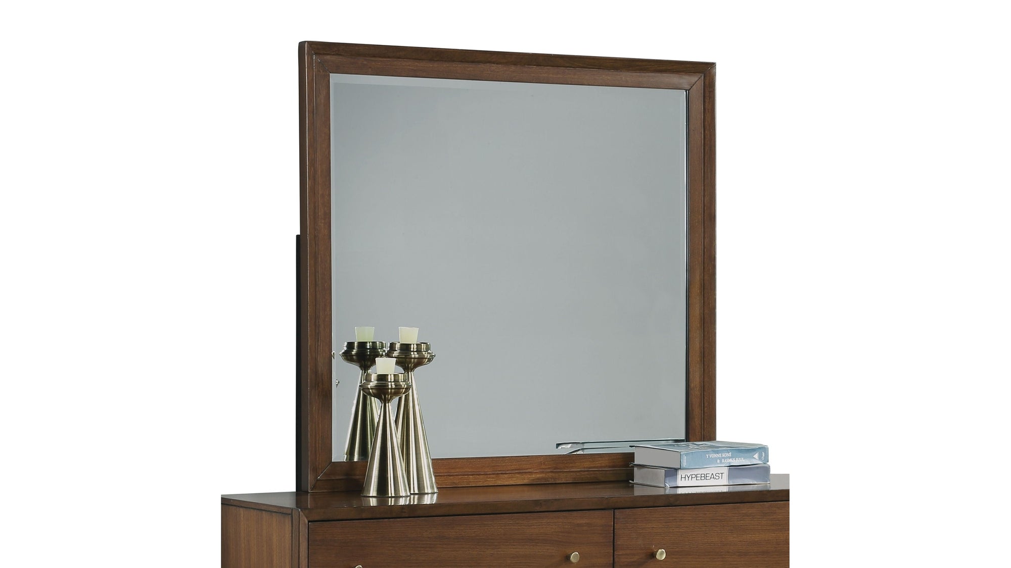 Ludwig - Bedroom Mirror - Dark Brown