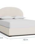 Holly Upholstered Platform Bed
