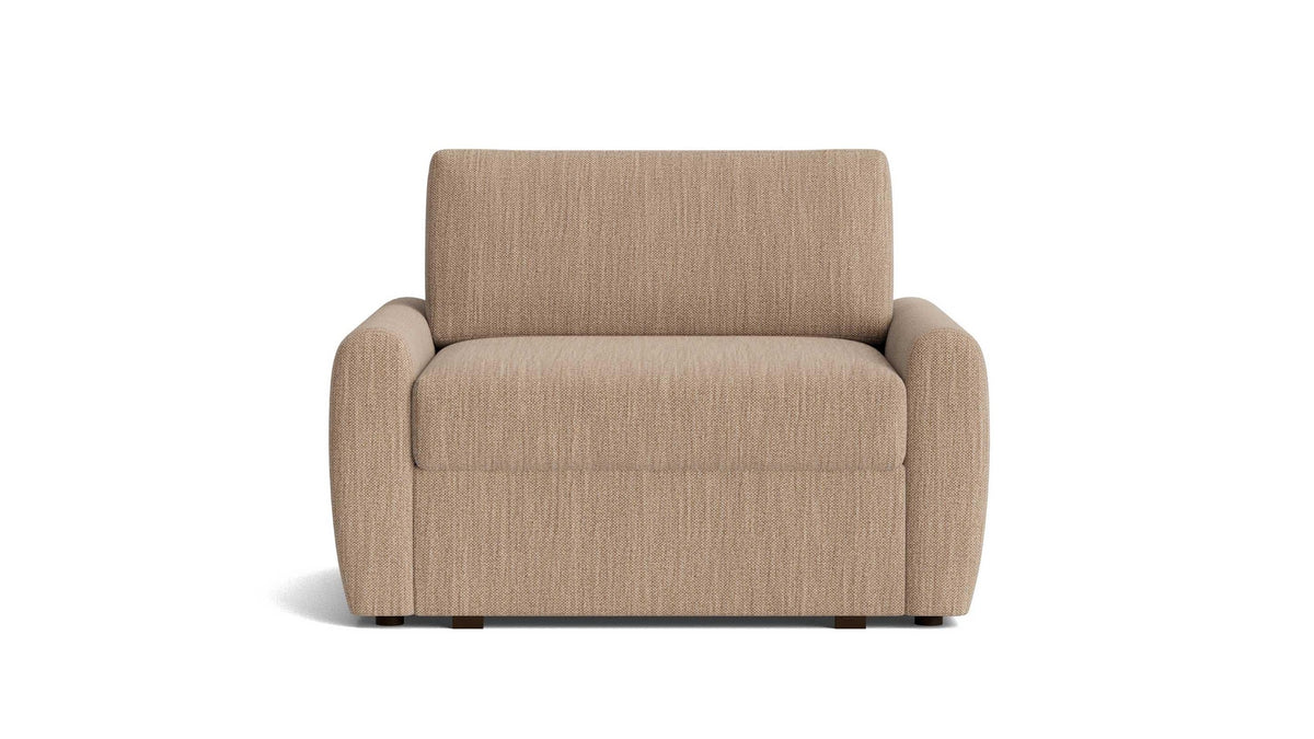 Z4 Round Arm Twin Sleeper Chair