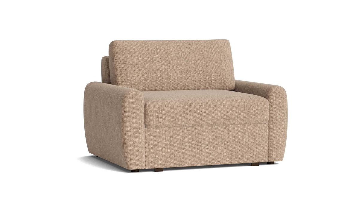 Z4 Round Arm Twin Sleeper Chair