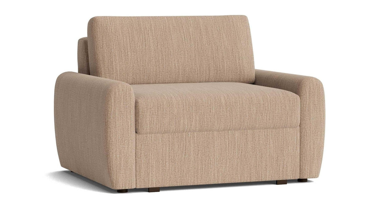 Z4 Round Arm Twin Sleeper Chair