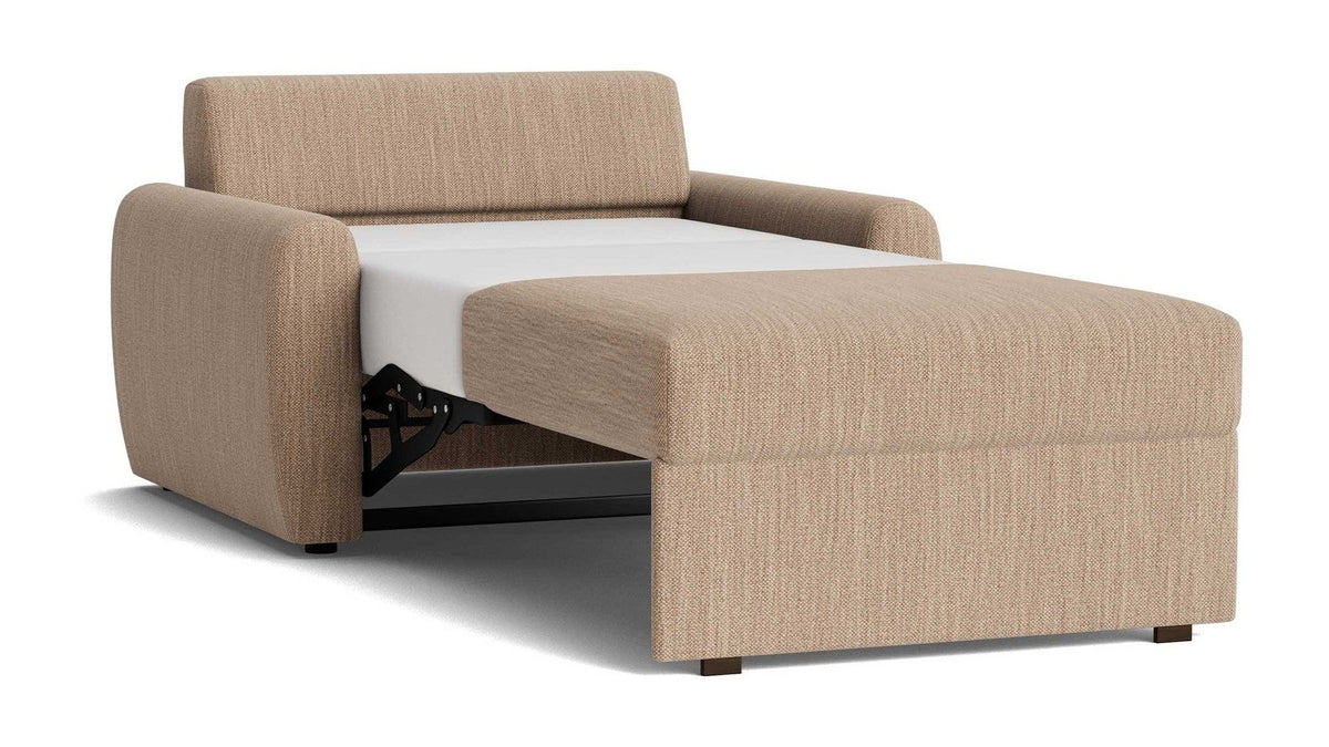 Z4 Round Arm Twin Sleeper Chair