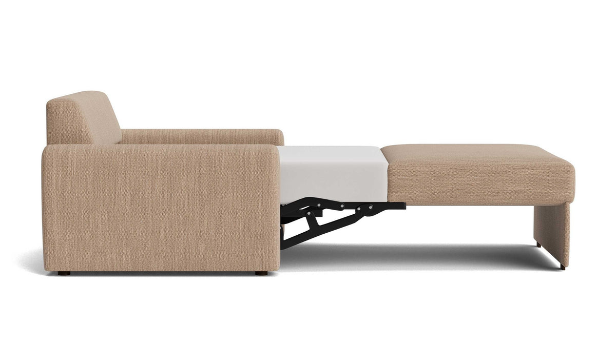 Z4 Round Arm Twin Sleeper Chair