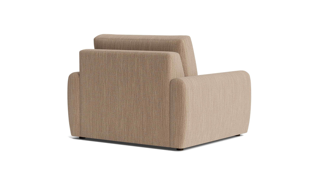Z4 Round Arm Twin Sleeper Chair