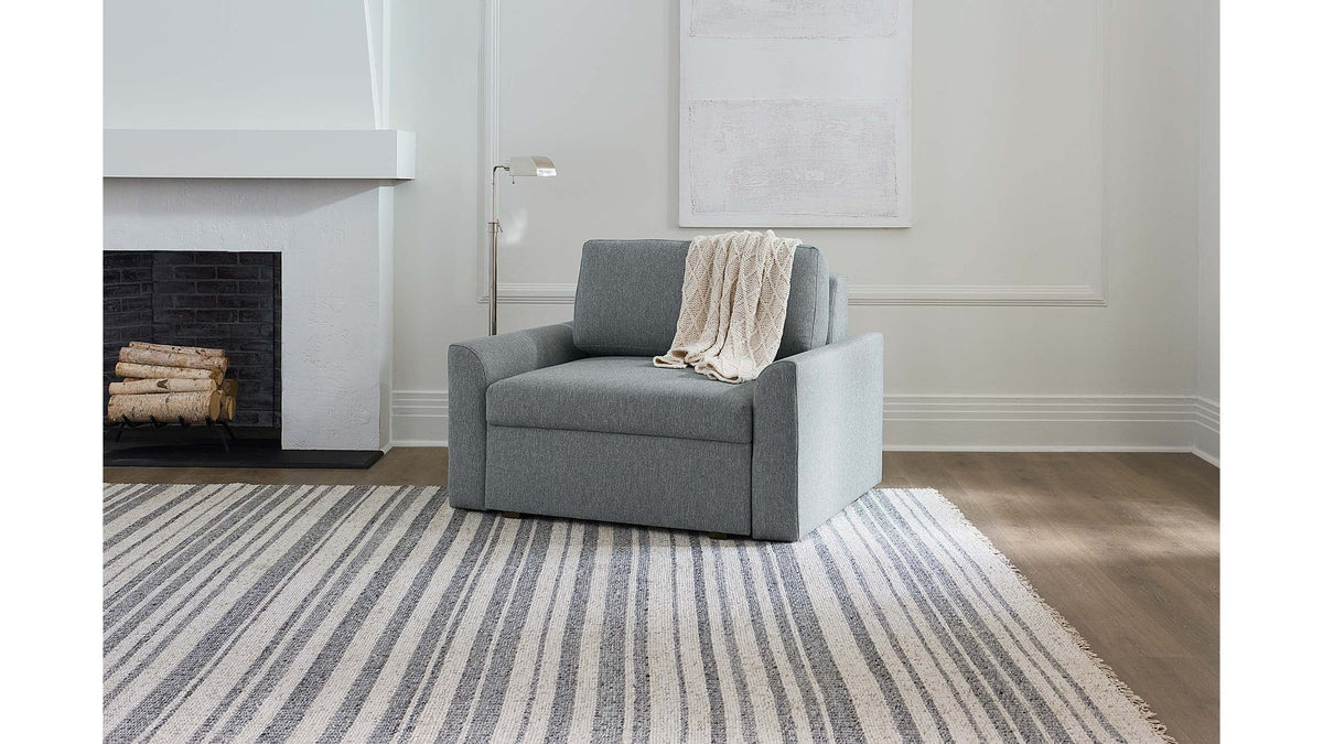 Z4 Knife Arm Twin Sleeper Chair