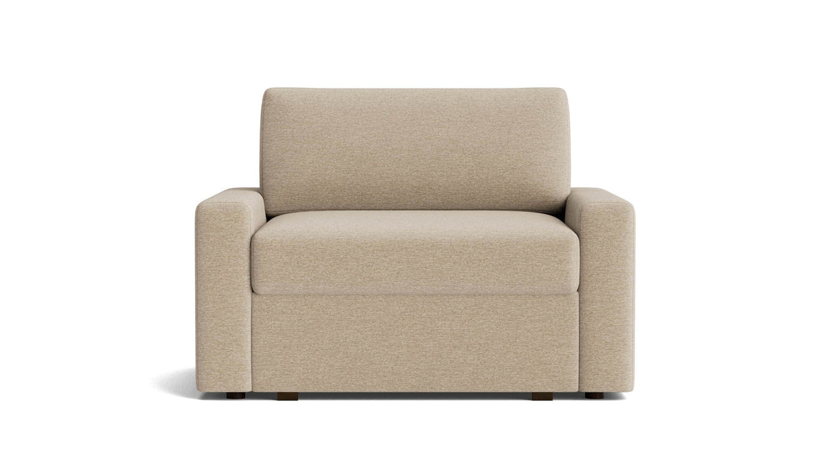 Z4 Track Arm Twin Sleeper Chair
