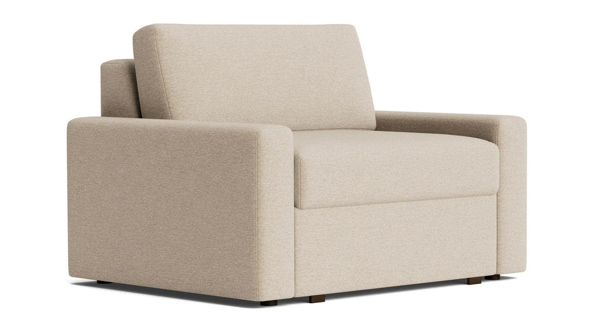 Z4 Track Arm Twin Sleeper Chair