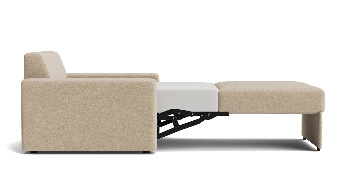 Z4 Track Arm Twin Sleeper Chair