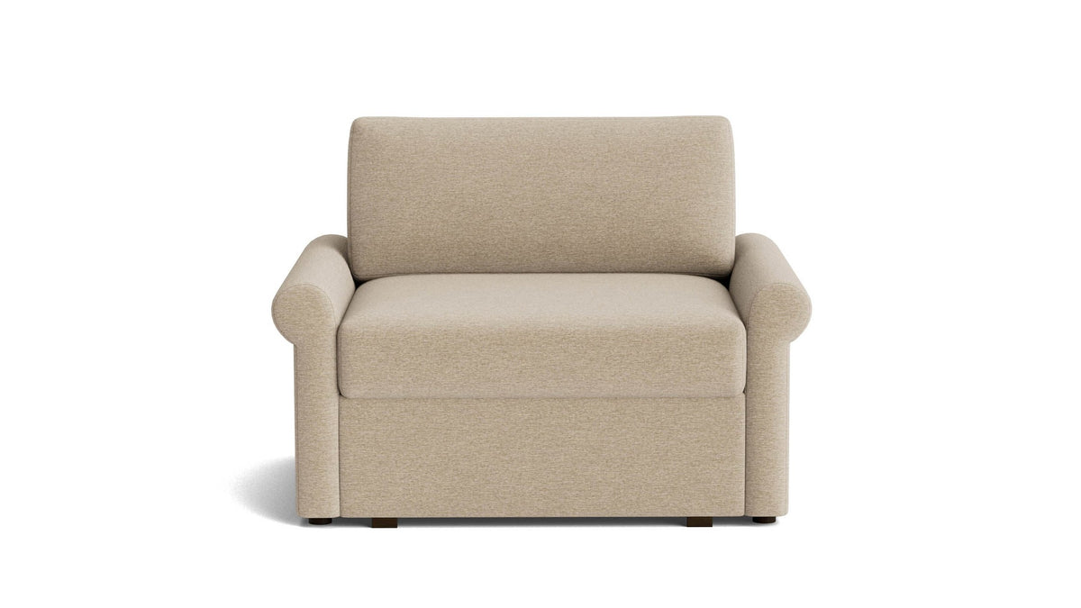 Z4 Roll Arm Twin Sleeper Chair