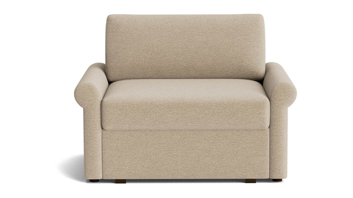 Z4 Roll Arm Twin Sleeper Chair