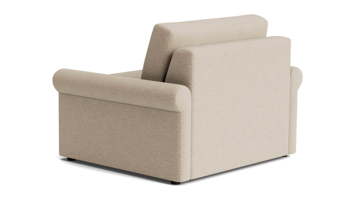 Z4 Roll Arm Twin Sleeper Chair