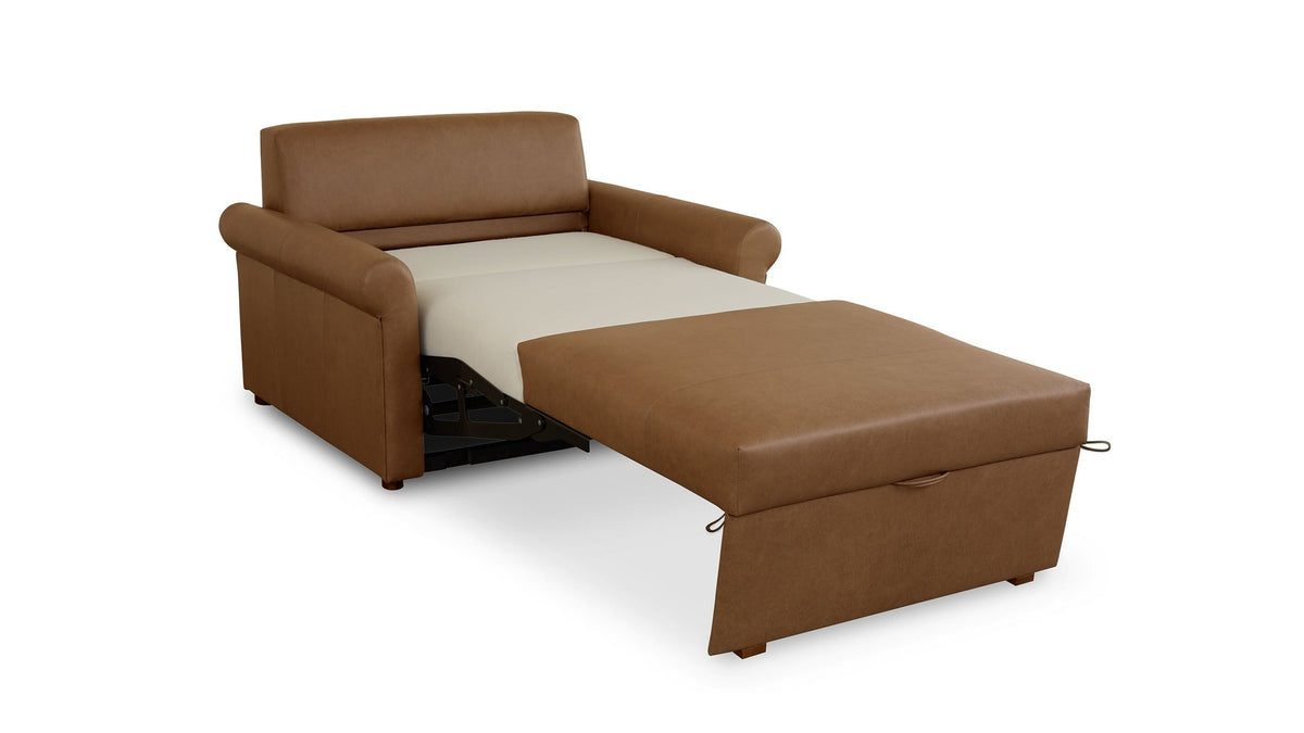 Z4 Roll Arm Twin Sleeper Chair