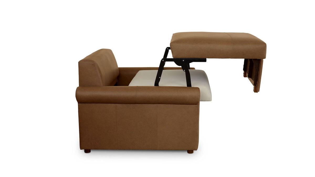 Z4 Roll Arm Twin Sleeper Chair