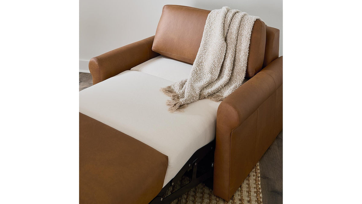 Z4 Roll Arm Twin Sleeper Chair