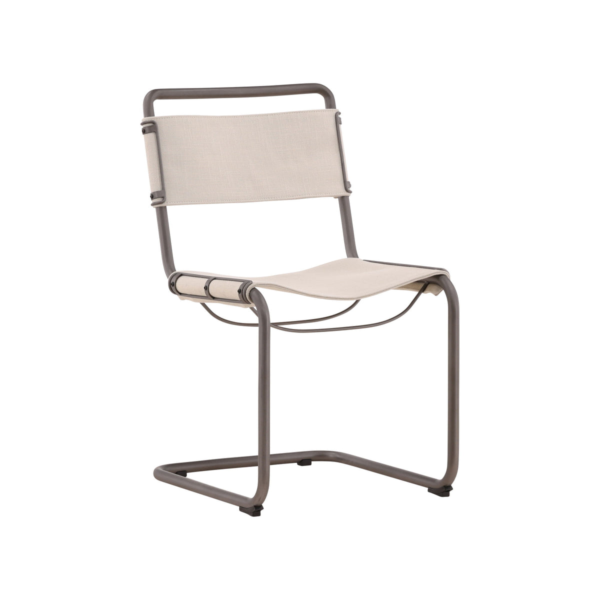 Benny - Side Chair (Set of 2) - Gray / White