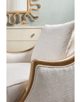 Archives - Raffia Three-Drawer Chest - Beige