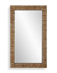 Ayanna - Wood Mirror - Gray Washed