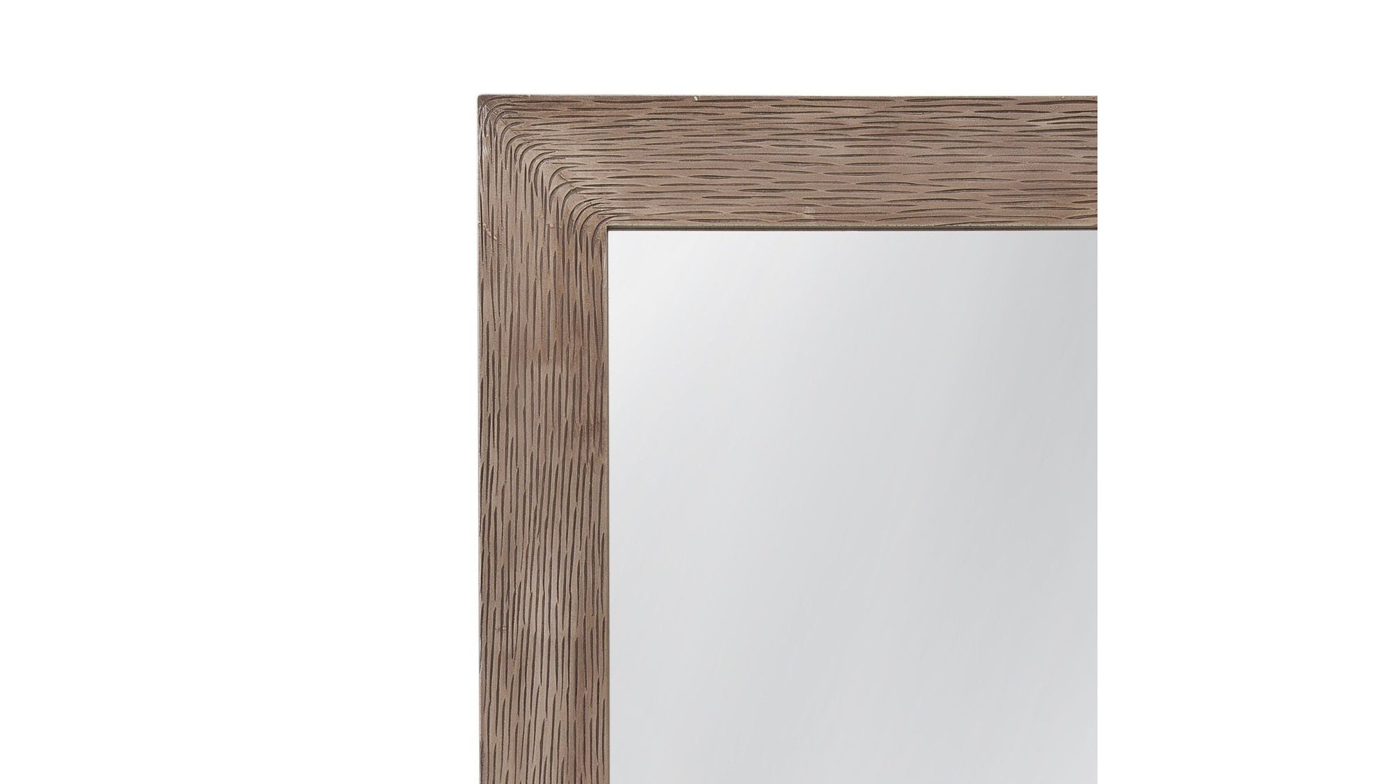 Harlow - Floor Mirror - Silver