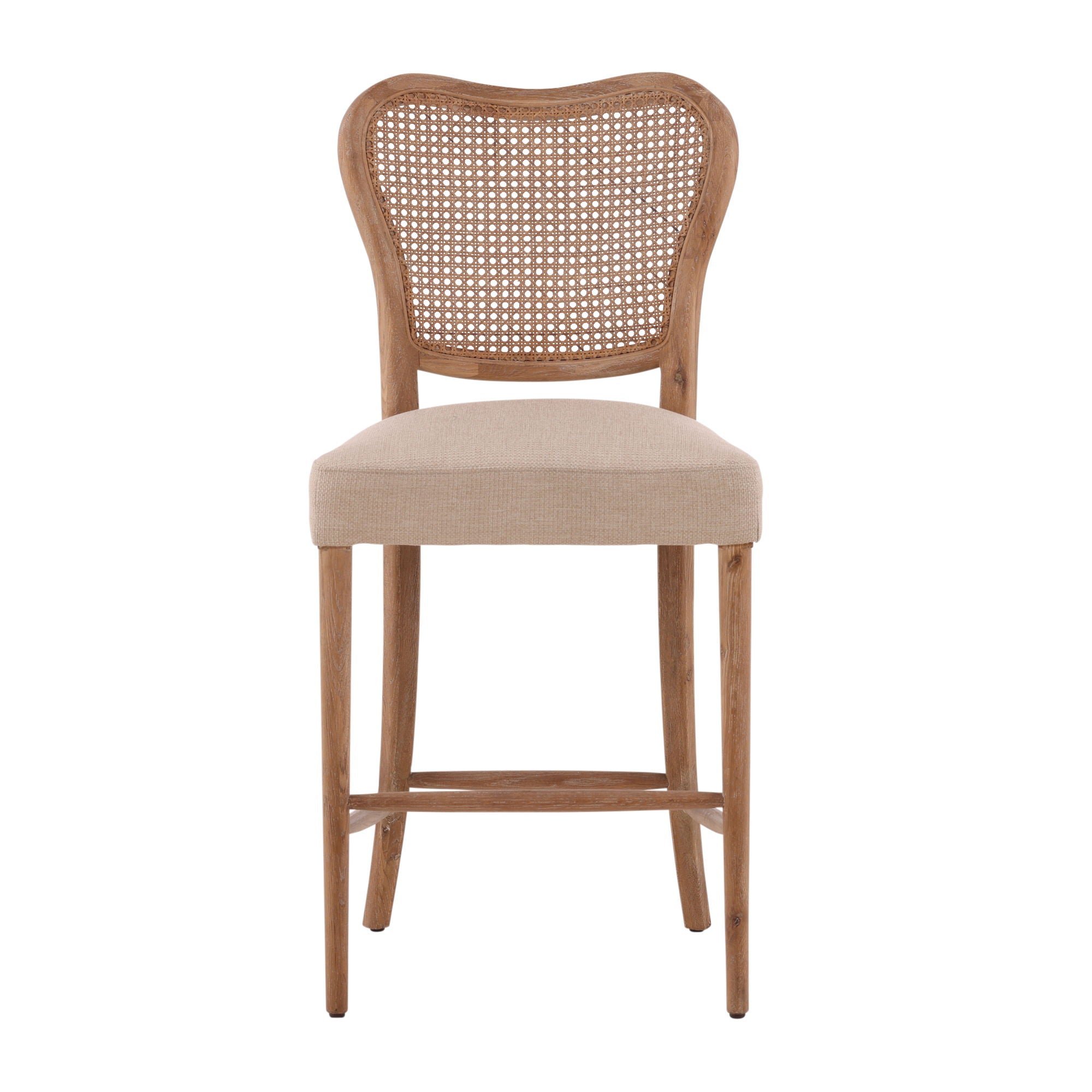 Leary - Counter Stool - Light Brown / Beige