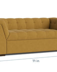 Reynolds Tufted Bench Loveseat