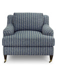 Stockten English Arm Chair with Casters