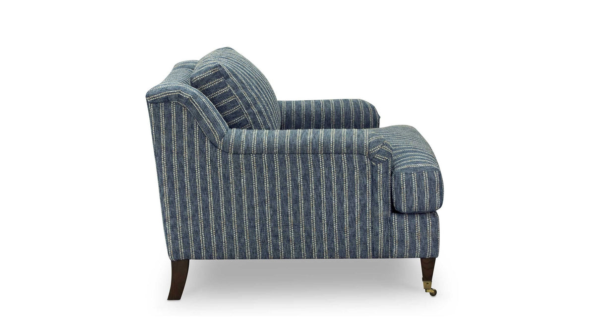 Stockten English Arm Chair with Casters