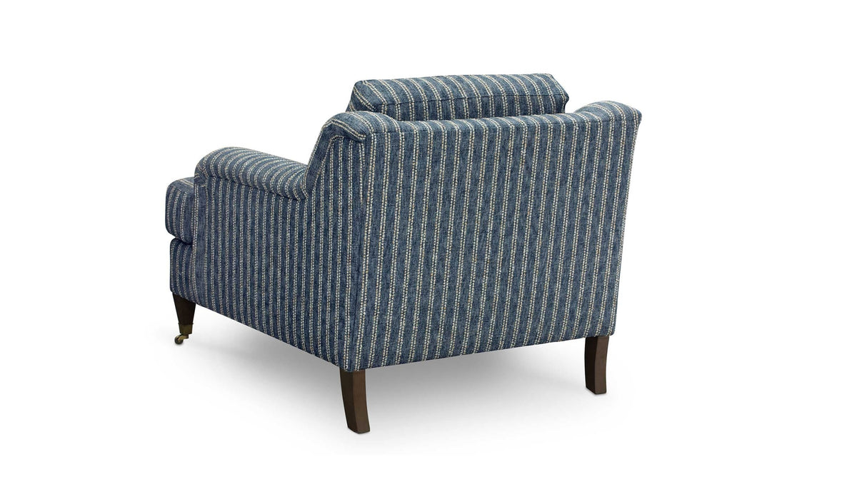 Stockten English Arm Chair with Casters