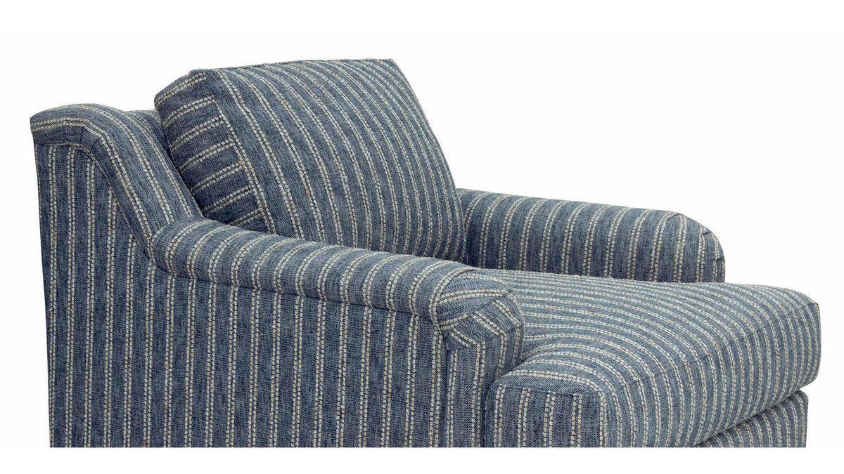 Stockten English Arm Chair with Casters
