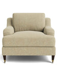 Stockten English Arm Chair with Casters