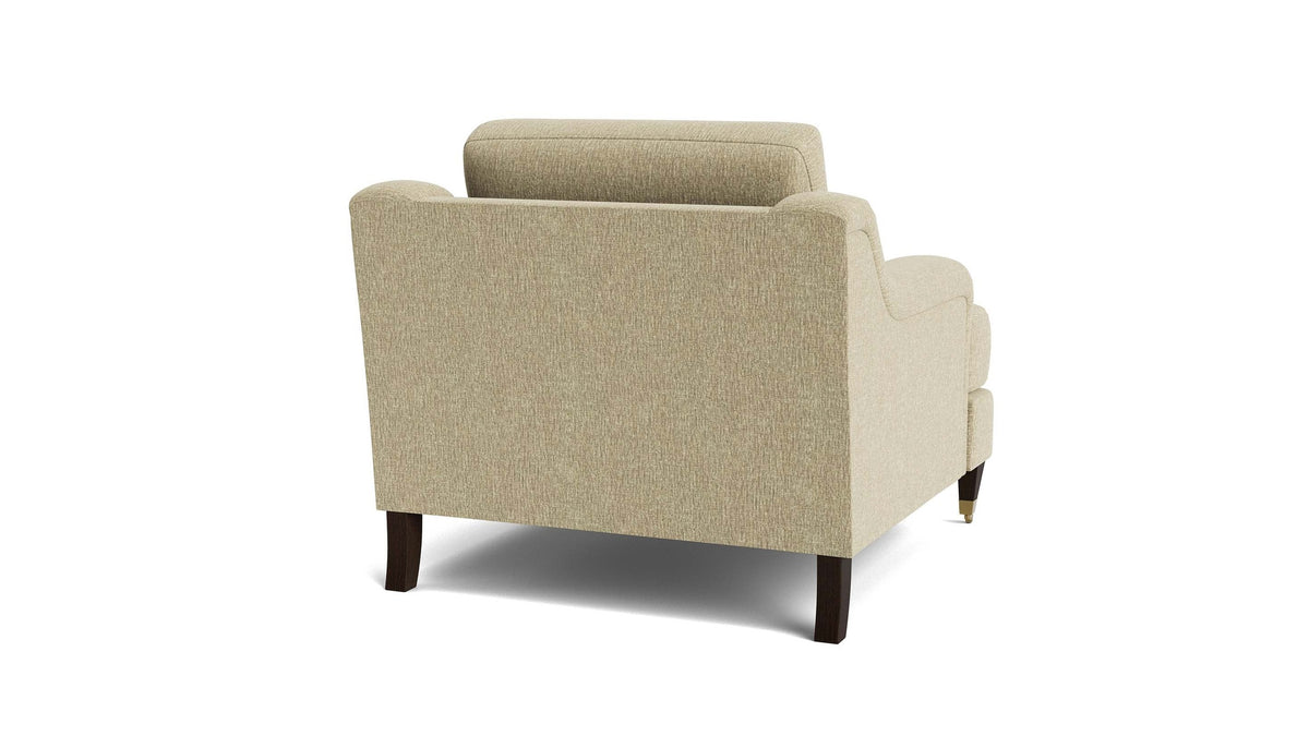 Stockten English Arm Chair with Casters